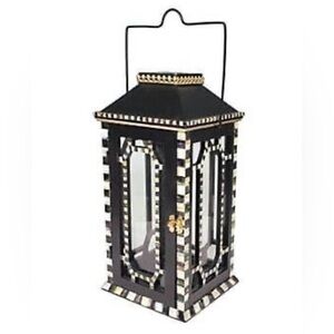 MacKenzie-Childs Courtly Check Candle Lantern Large Retired